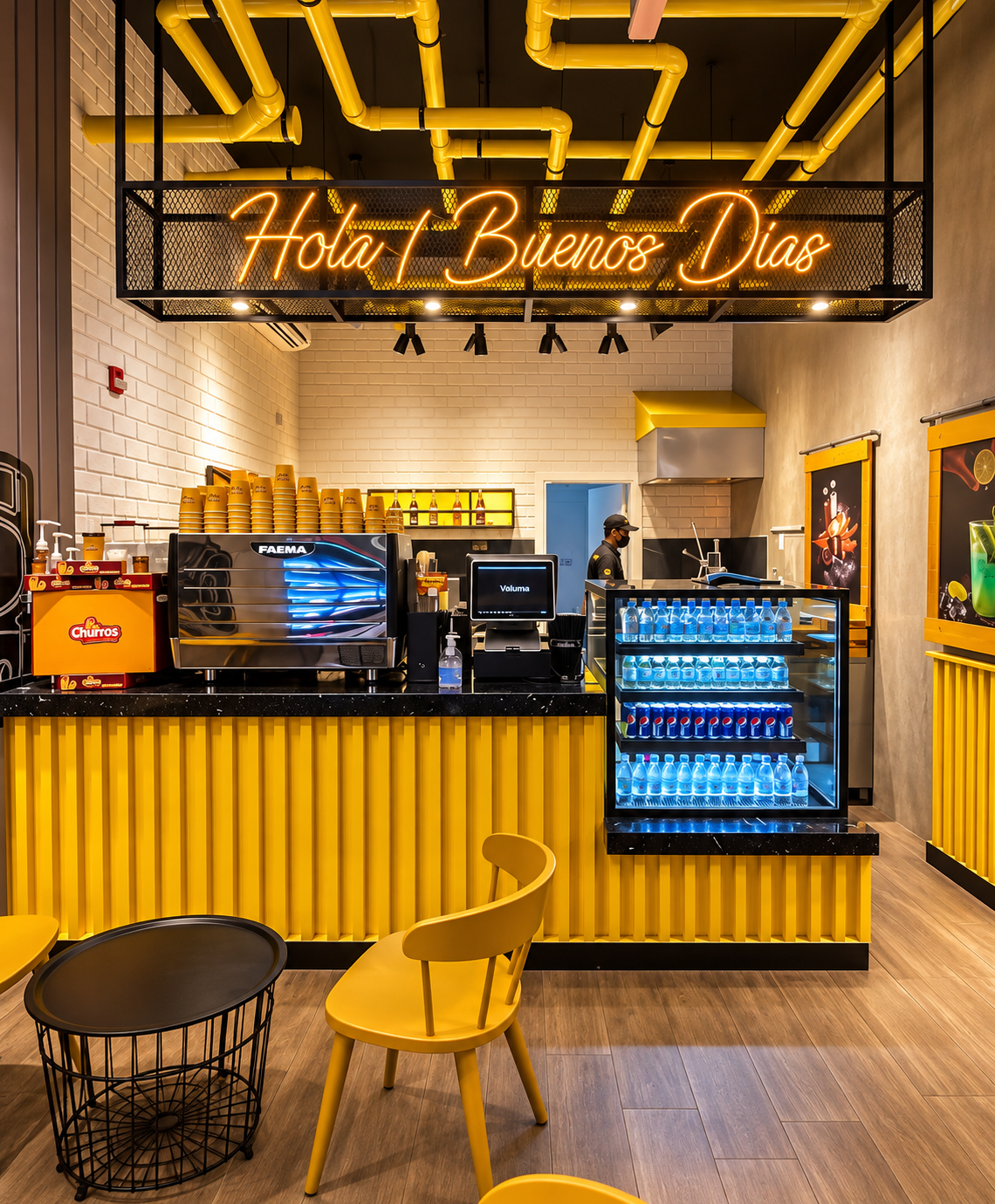 Abu Hamour Churros Cafe branch
